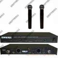 Микрофон SHURE LX88-II радиосистема 2 микрофона SHURE SM58. магазин.