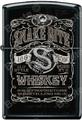 Зажигалка Zippo 218 Snake Bite Whiskey Black Matte