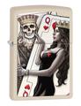 Зажигалка Zippo 29393 King & Queen of Hearts