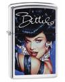 Зажигалка Zippo 29584 Bettie Page-Pinup Girl