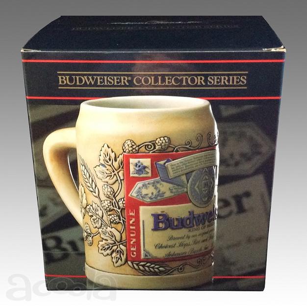 Кружка пивная керамическая Budweiser Collector