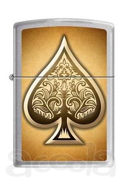 Зажигалка Zippo 0247 Poker ace of spades