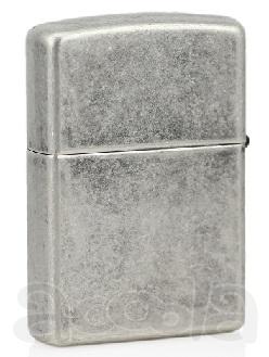 Зажигалка Zippo 121FB  Antique Silver Plate