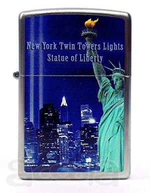 Зажигалка Zippo 206 New York Twin Towers