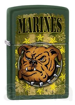 Зажигалка Zippo 221 USMC Bulldog