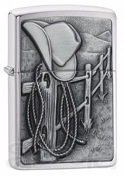 Зажигалка Zippo 24879 Resting Cowboy Emblem