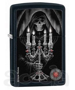 Зажигалка Zippo 28857 Anne Stokes Death with Candles