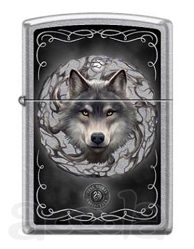 Зажигалка Zippo 5812 Anne Stokes Wolf