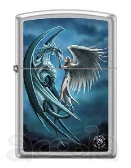 Зажигалка Zippo 7431 Anne Stokes Dragon and Angel
