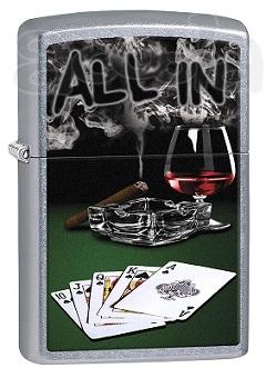 Зажигалка Zippo 78228 Royal Flush with Cigar