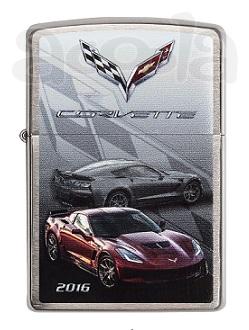 Зажигалка Zippo Chevy Corvette 2016 Z06