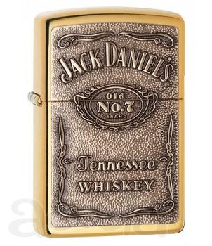 Зажигалка Zippo  254BJD 428 JD Brass Emblem