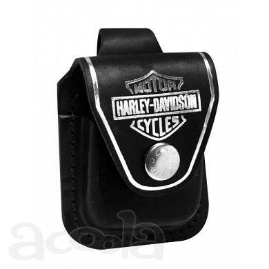 Чехол для зажигалки Zippo на петле "Harley Davidson" HDPBK