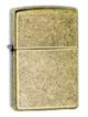 Зажигалка Zippo 201FB Antique Finish Brass