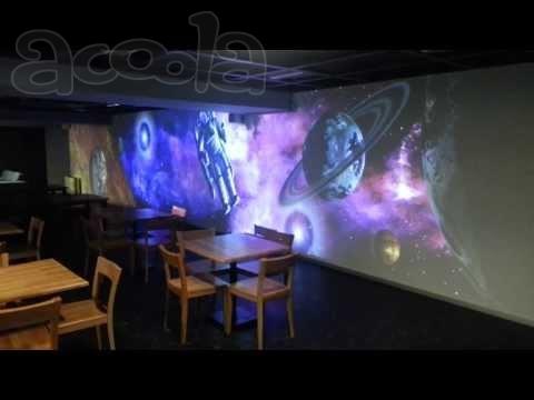 3D mapping ЖАР-ПТИЦА в помещениях