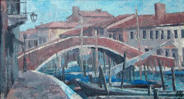 Продаю картину: автор Аксамитов Юрий, la Mia Venezia, Murano